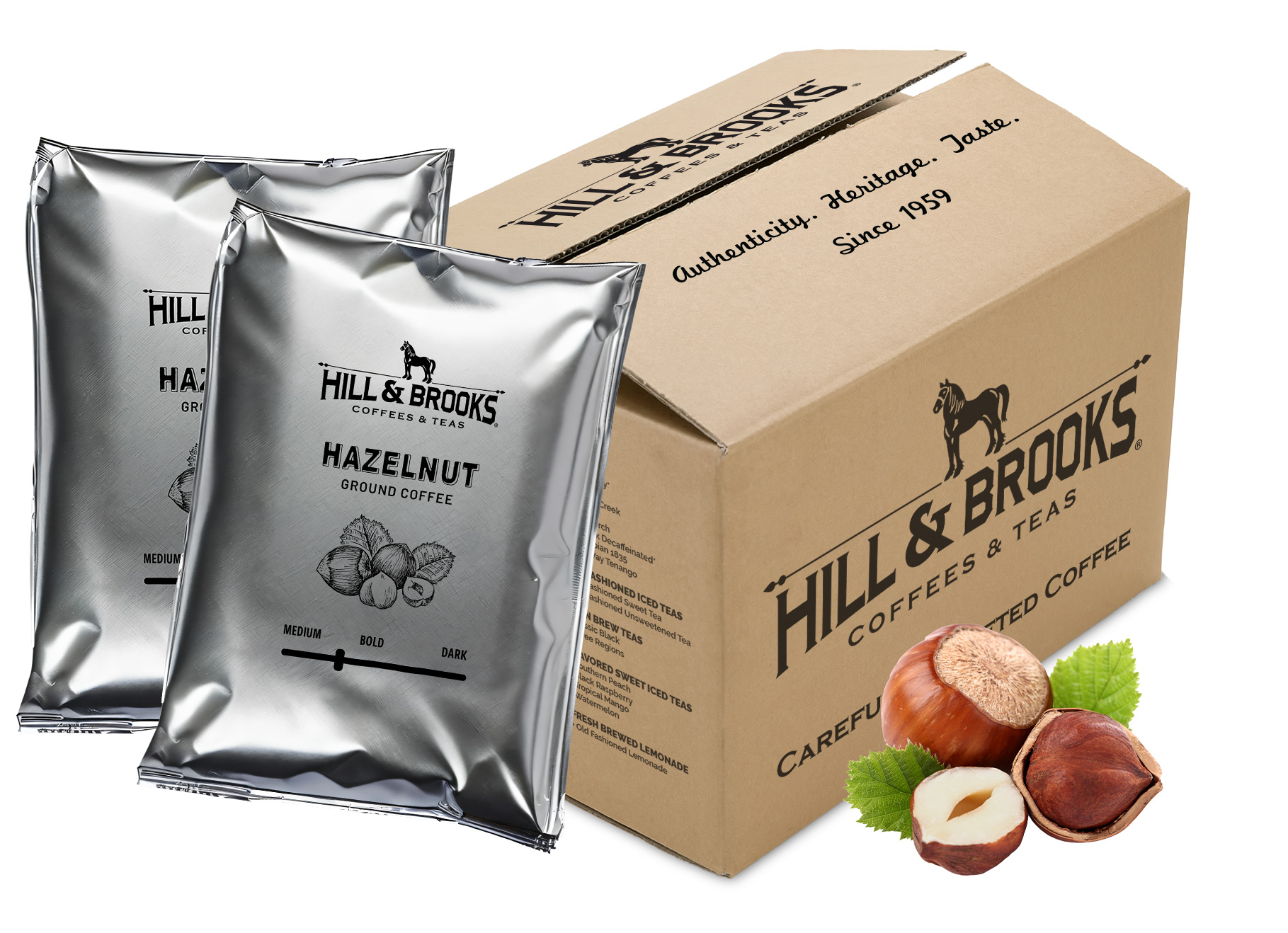 Hazelnut Flavored Ground Coffee