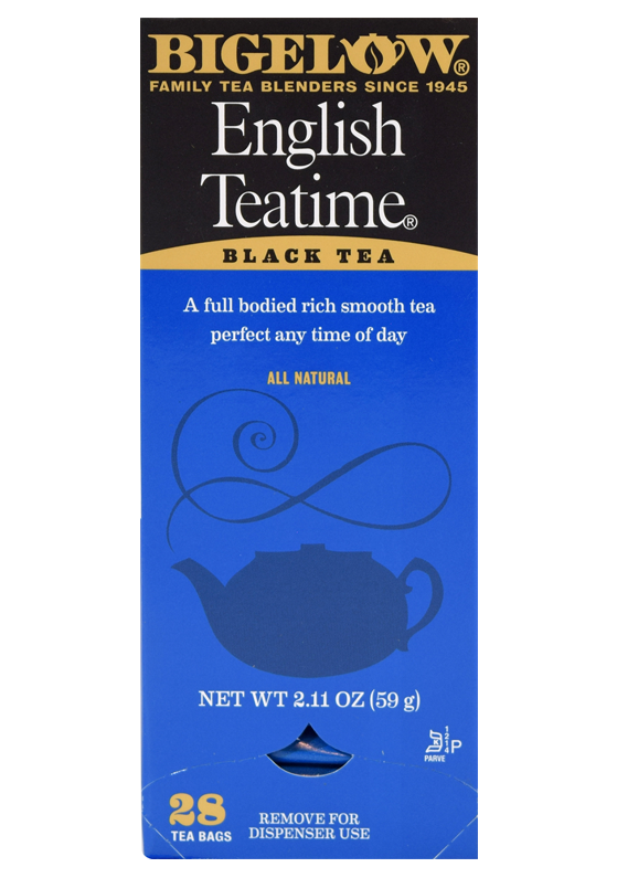 Bigelow English Teatime Black Tea - Hill & Brooks Coffee and Tea ...